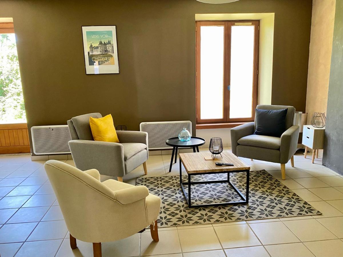Le Moulin Apartment Mesland Bagian luar foto